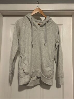 Essentials Light Gray Crewneck Hoodie Sweater